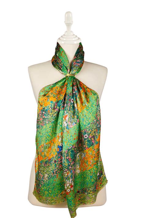 gianni versace foulard green flowe|versace silk foulards.